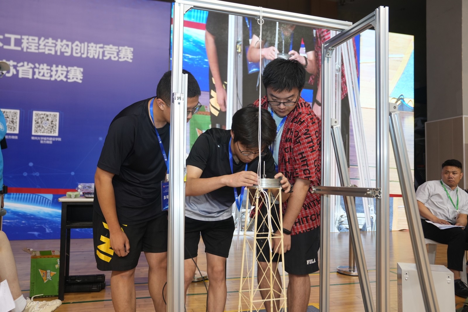 我院学子在第十七届全国大学生结构设计竞赛江苏分区赛获佳绩